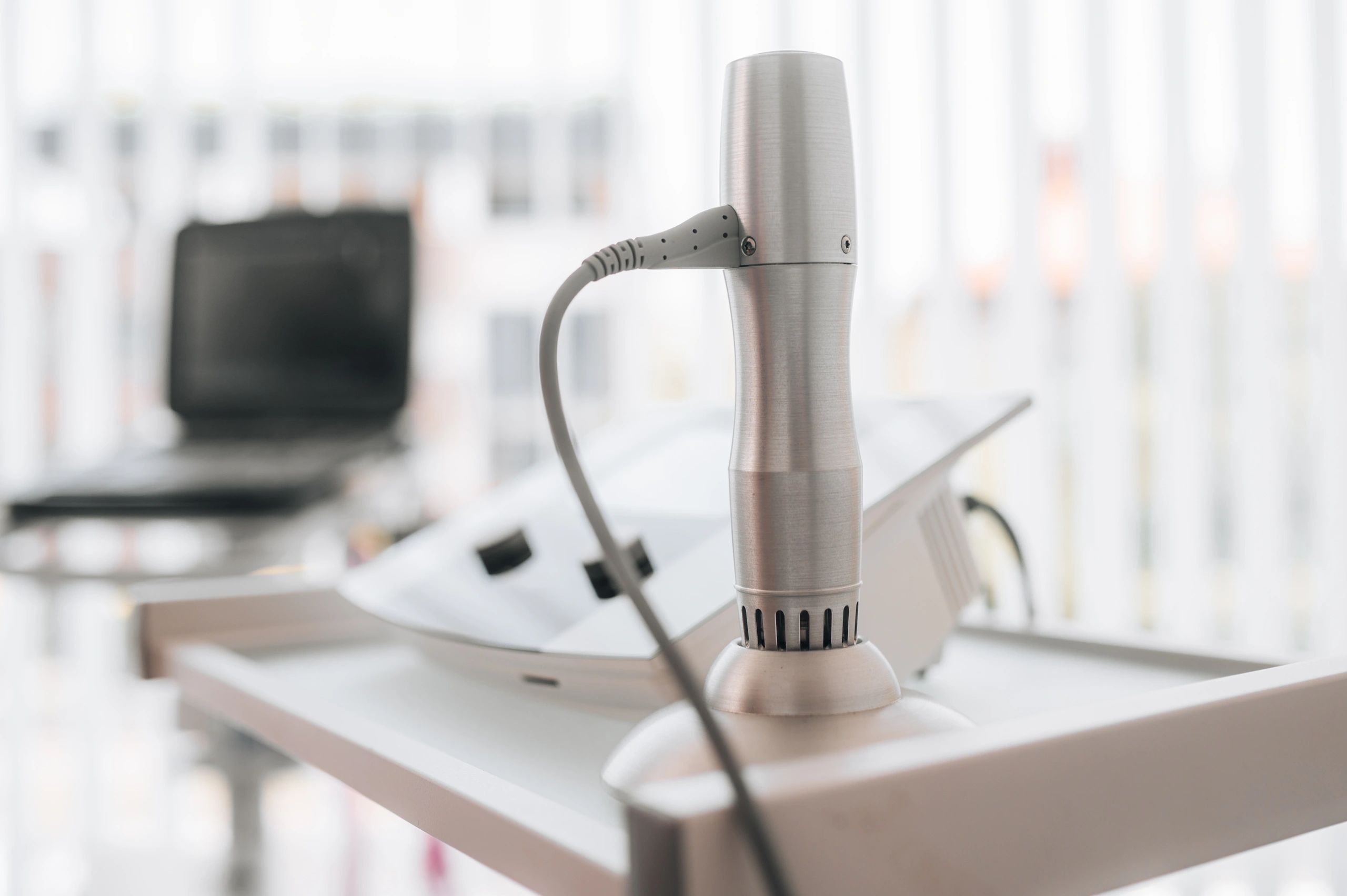 Professional aesthetic device close-up